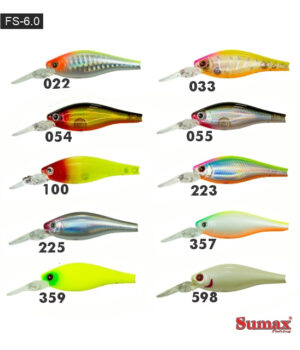 Isca Sumax - Fusion Shad 6.0