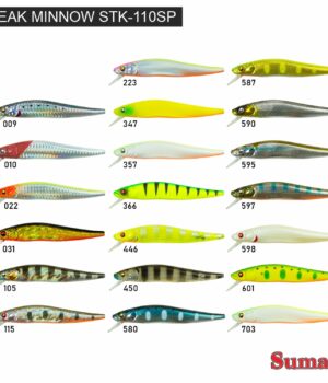 Isca Sumax - Steak Minnow STK-110SP